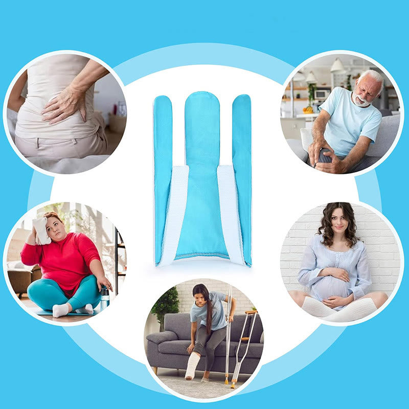 Aide à la compression des chaussettes sans flexion