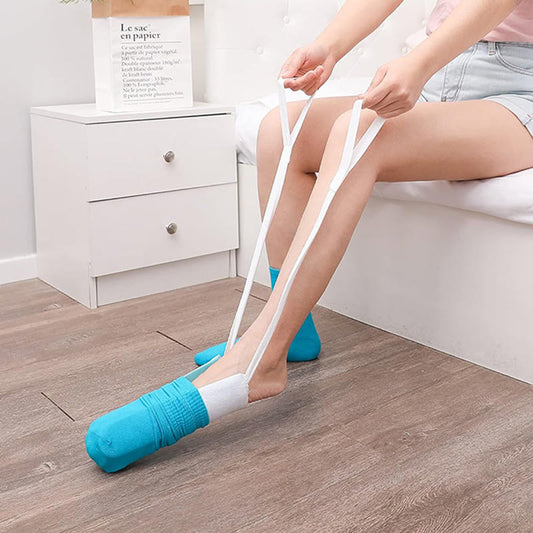 Aide à la compression des chaussettes sans flexion - image 0