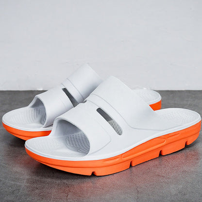 Claquettes à semelle épaisse et soutien de la voûte plantaire grande taille