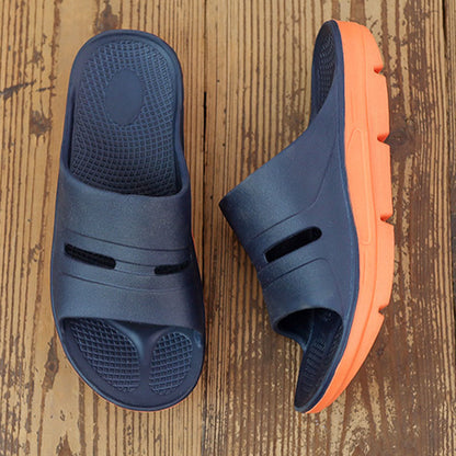 Claquettes à semelle épaisse et soutien de la voûte plantaire grande taille