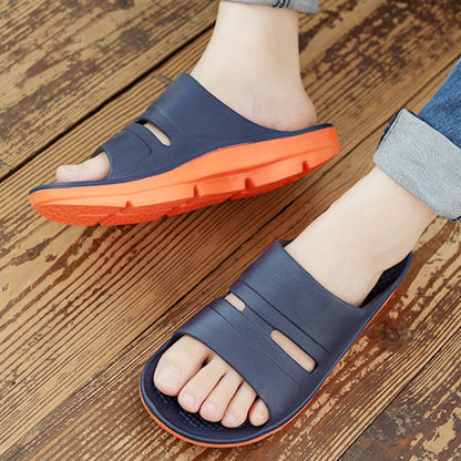 Claquettes à semelle épaisse et soutien de la voûte plantaire grande taille