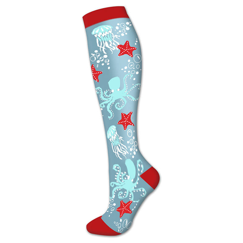 Chaussettes de compression Underwater World (5 paires) - image 4