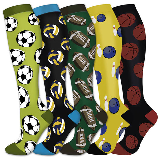 Chaussettes de compression pour le sport (5 paires)