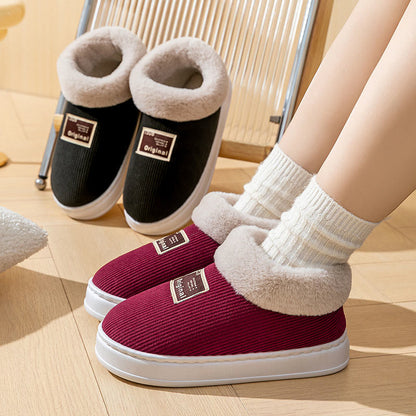Chaussons chauds et confortables grande taille - image 7
