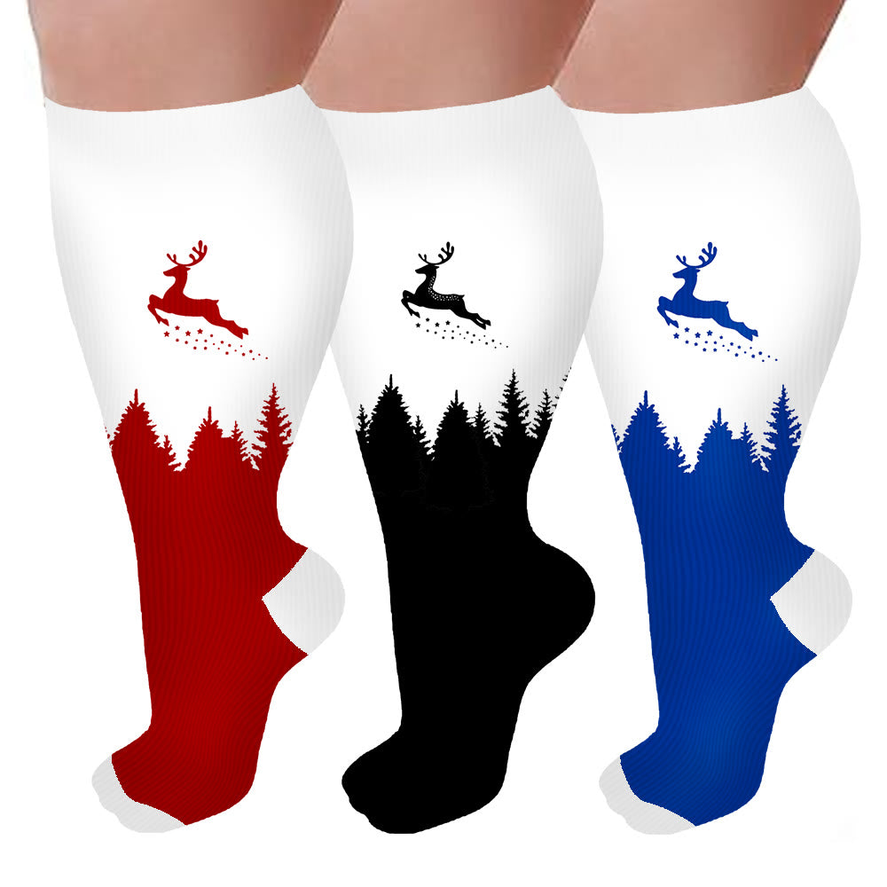 Chaussettes de compression Elk grande taille - image 0