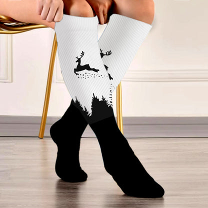 Chaussettes de compression Elk grande taille (3 paires) - image 4