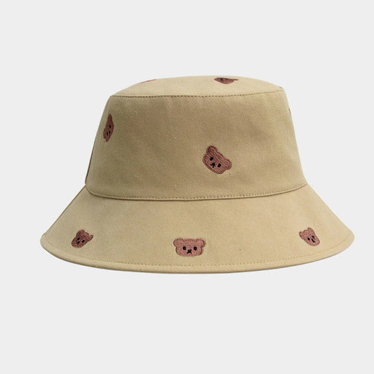 Chapeau bob ours grande taille - Kaki - Taille unique - image 0