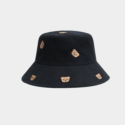 Chapeau bob ours grande taille - Noir - Taille unique - image 3
