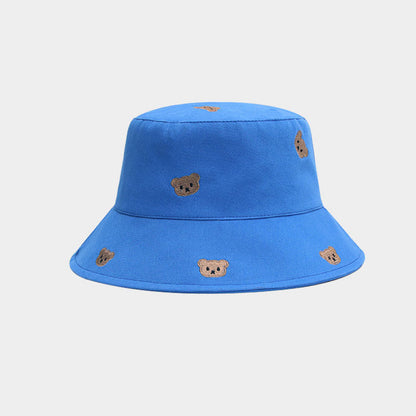 Chapeau bob ours grande taille - Bleu - Taille unique - image 4
