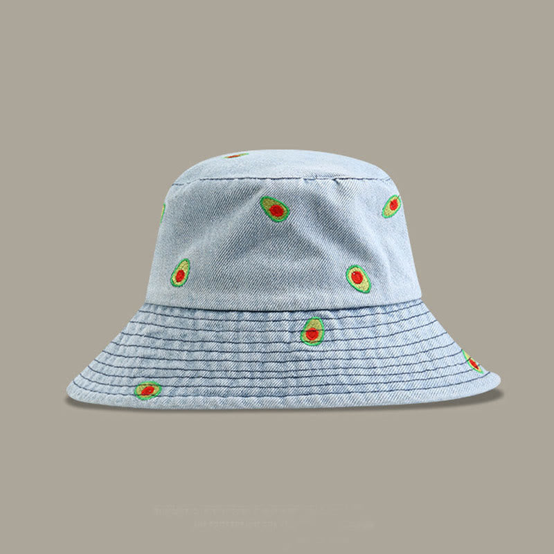 Chapeau bob avocat grande taille - Bleu clair - Taille unique - image 4