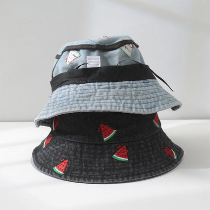 Chapeau seau pastèque grande taille - image 3