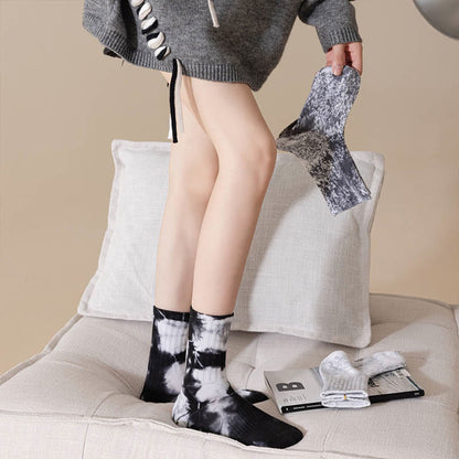 Chaussettes tendance tie-dye (3 paires)