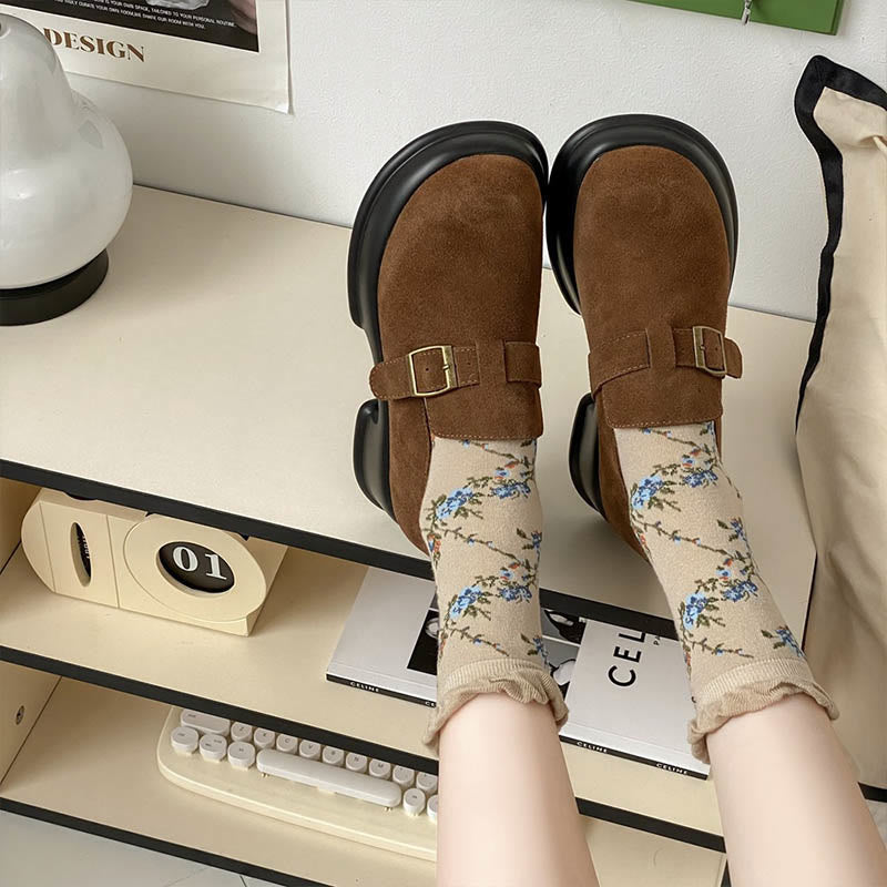 Chaussettes courtes à petites fleurs (5 paires) - image 7