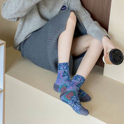 Chaussettes à motif français (5 paires) - image 3