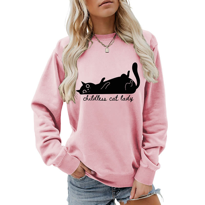 Sweat-shirt chat mignon grande taille - image 15