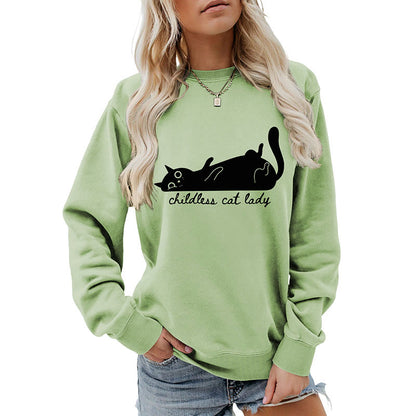 Sweat-shirt chat mignon grande taille - image 19