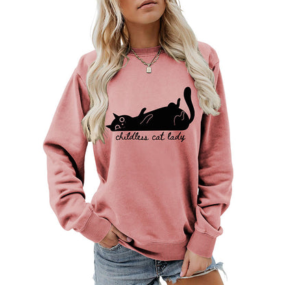 Sweat-shirt chat mignon grande taille - image 20