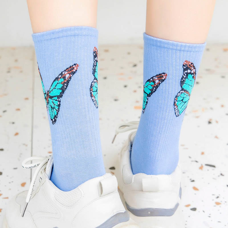Chaussettes papillon (6 paires) - image 4