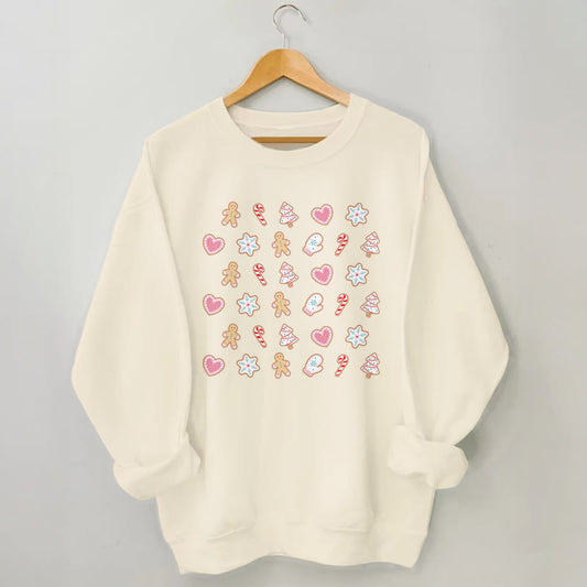 Sweat-shirt de Noël grande taille - Abricot - 3XL - image 0