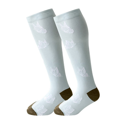 Chaussettes de compression Plusock Grande Taille Pingouin Renard 2XL- 7XL - Papillon - 7XL - image 2