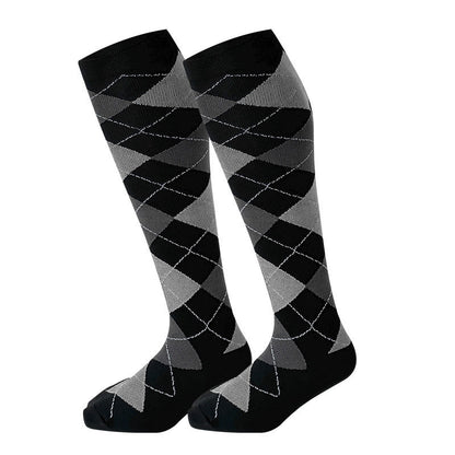Chaussettes de compression à motif losange grandes tailles 2XL à 7XL - Rhombe - 7XL - image 3