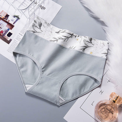 Culottes à fleurs (paquets de 3) - Vert clair - 2XL - image 3