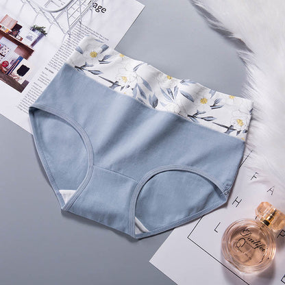 Culottes à fleurs (paquets de 3) - Bleu - 2XL - image 6