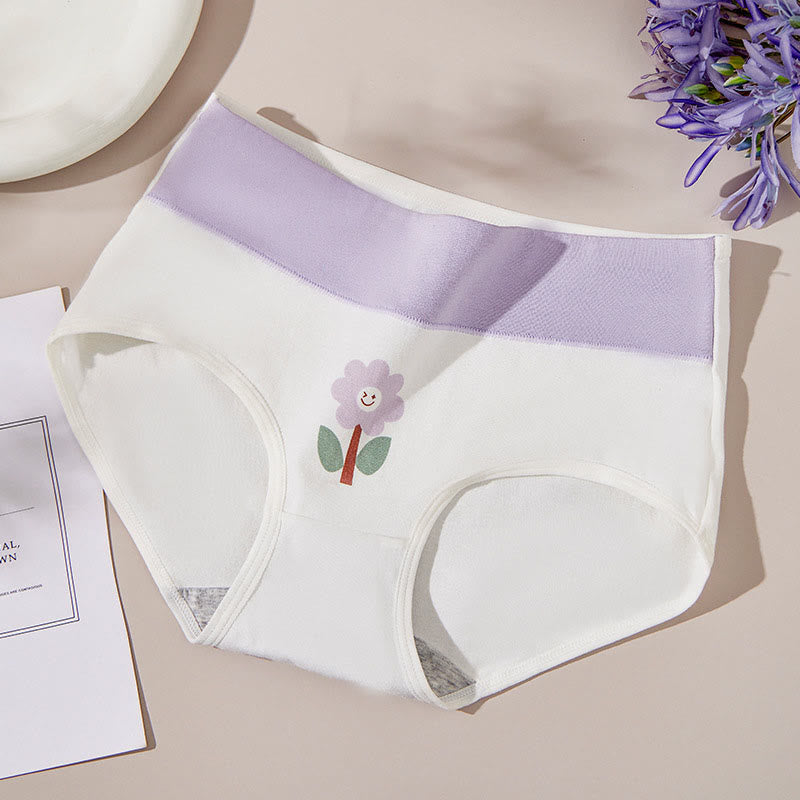 Culottes Smiley Flower (paquets de 4) - Fleur - 2XL - image 1