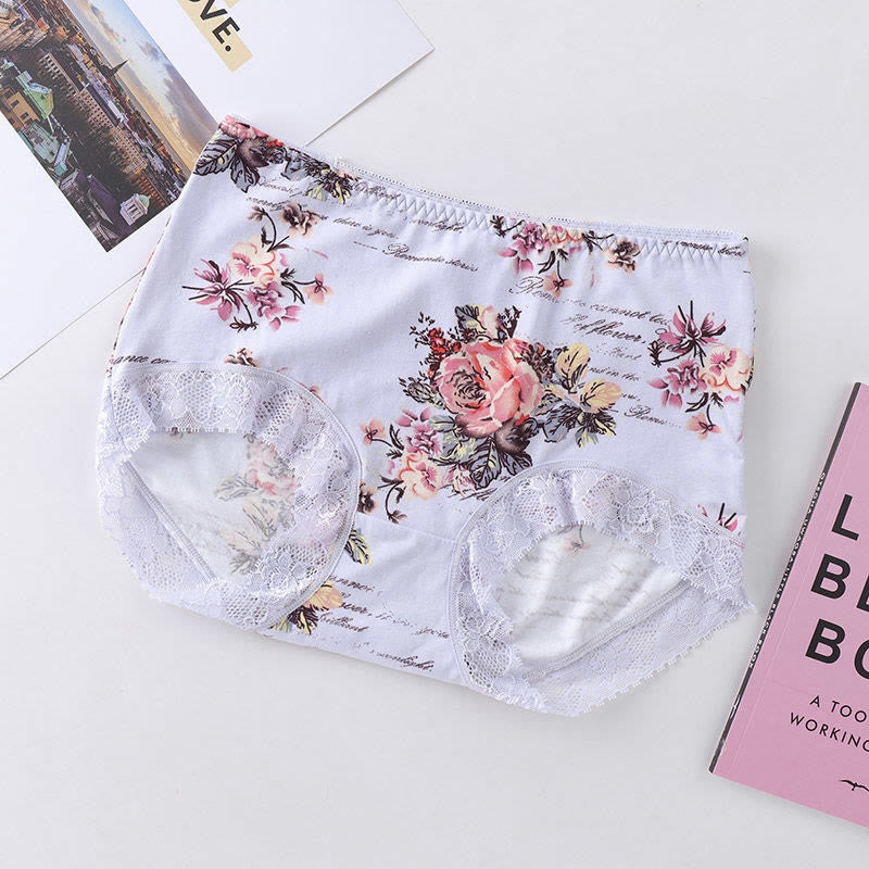 Culottes en dentelle (paquet de 4) - Violet - XL - image 18