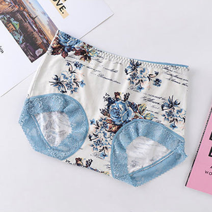 Culottes en dentelle (paquet de 4) - Bleu - XL - image 17