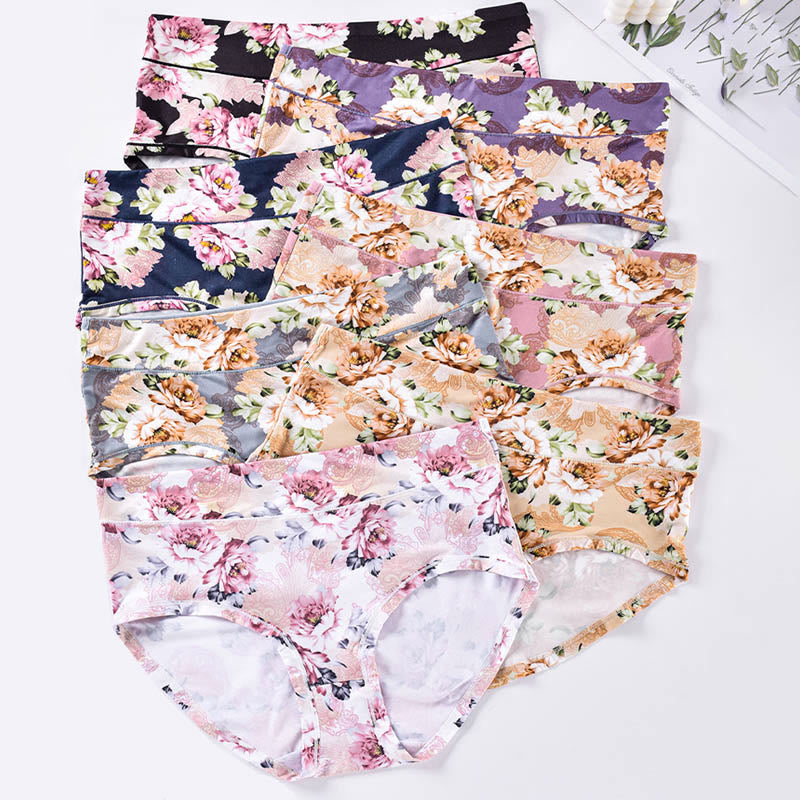 Culottes à fleurs douces (paquets de 4) - image 4