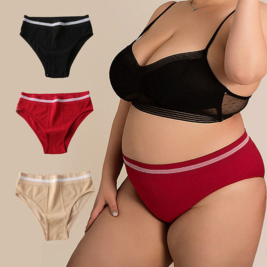 Culottes respirantes sans coutures grande taille (lot de 4)