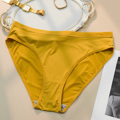Culottes à taille élastiquée (paquet de 5) - Jaune - 4XL - image 6