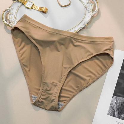 Culottes à taille élastiquée (paquet de 5) - Kaki - 4XL - image 4