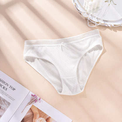 Culottes à nœud (paquets de 5) - Blanc - 4XL - image 5