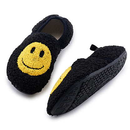 Chaussons mignons grande taille avec visage souriant - image 1