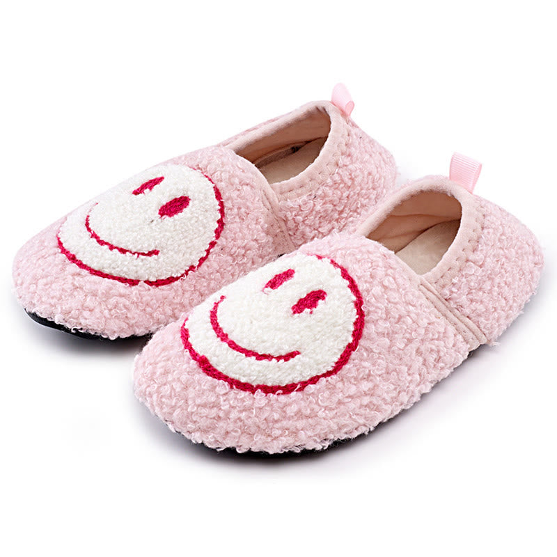 Chaussons mignons grande taille avec visage souriant - Rose - EU50-51 (US15-16) - image 6