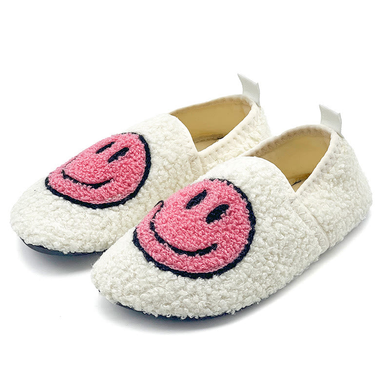Chaussons roses grande taille à motif smiley - Rose foncé - EU50-51 (US15-16) - image 8