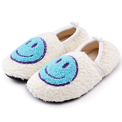 Chaussons roses grande taille à motif smiley - Lac Bleu - EU50-51 (US15-16) - image 5