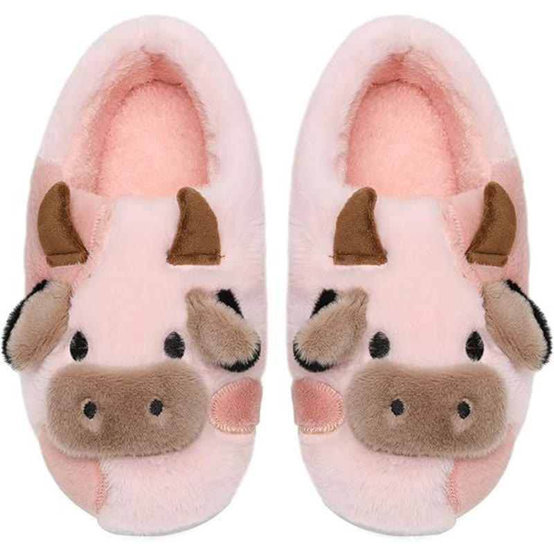 Chaussons vache laitière grande taille - Rose - EU50-51 (US15-16) - image 11