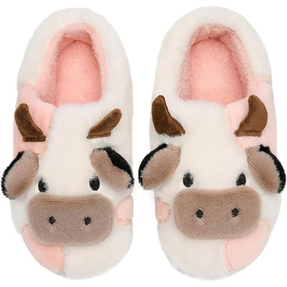 Chaussons vache laitière grande taille - Blanc - EU50-51 (US15-16) - image 4