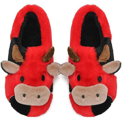 Chaussons vache laitière grande taille - Rouge - EU50-51 (US15-16) - image 8