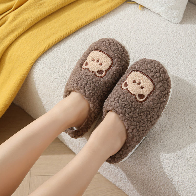 Chaussons ours de dessin animé grande taille - image 5