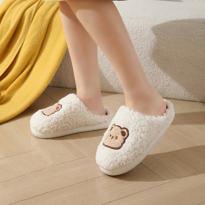 Chaussons ours de dessin animé grande taille - image 3