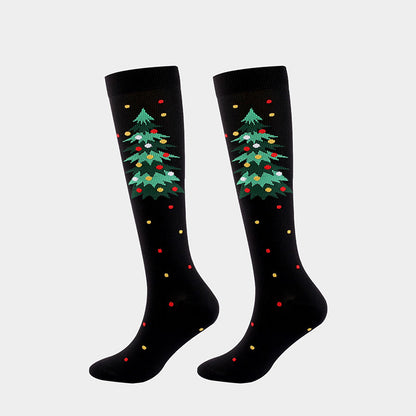 Chaussettes de compression pour chiens et chats de Noël (4 paires) - image 4
