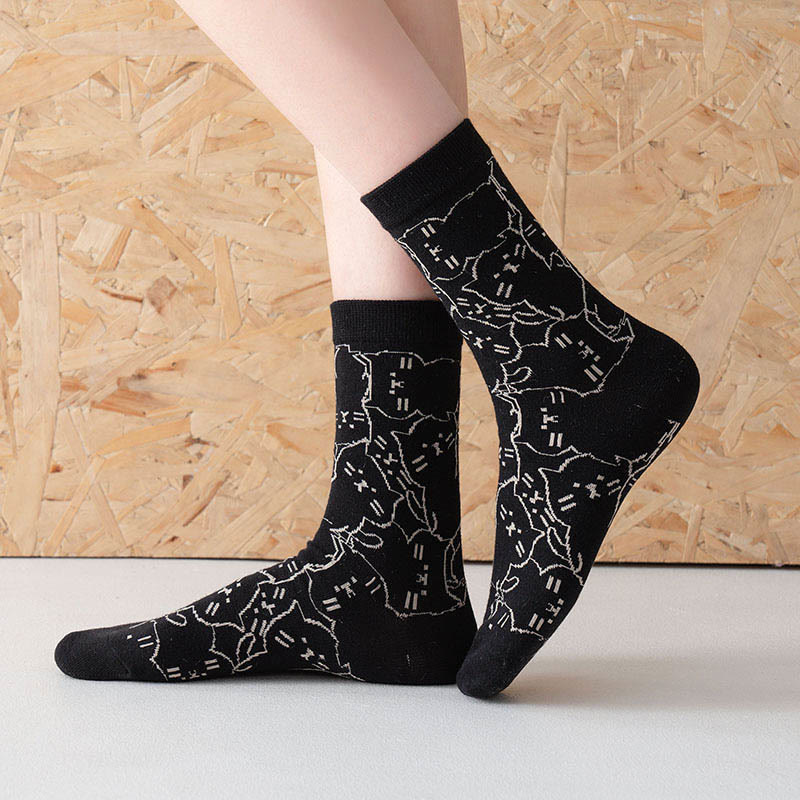 Chaussettes Line Cat Quarter (5 paires) - image 4