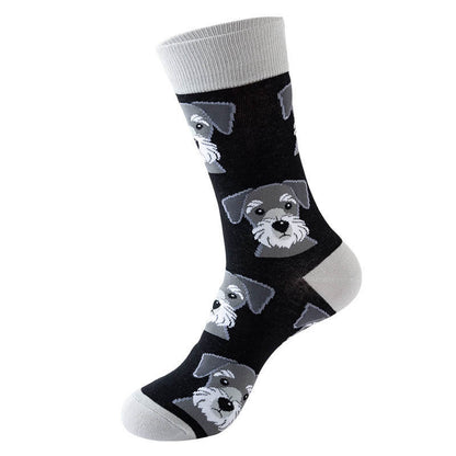Chaussettes Panda Dog Cat Quarter (5 paires) - Gris - EU36-40 (US3-7) - image 7