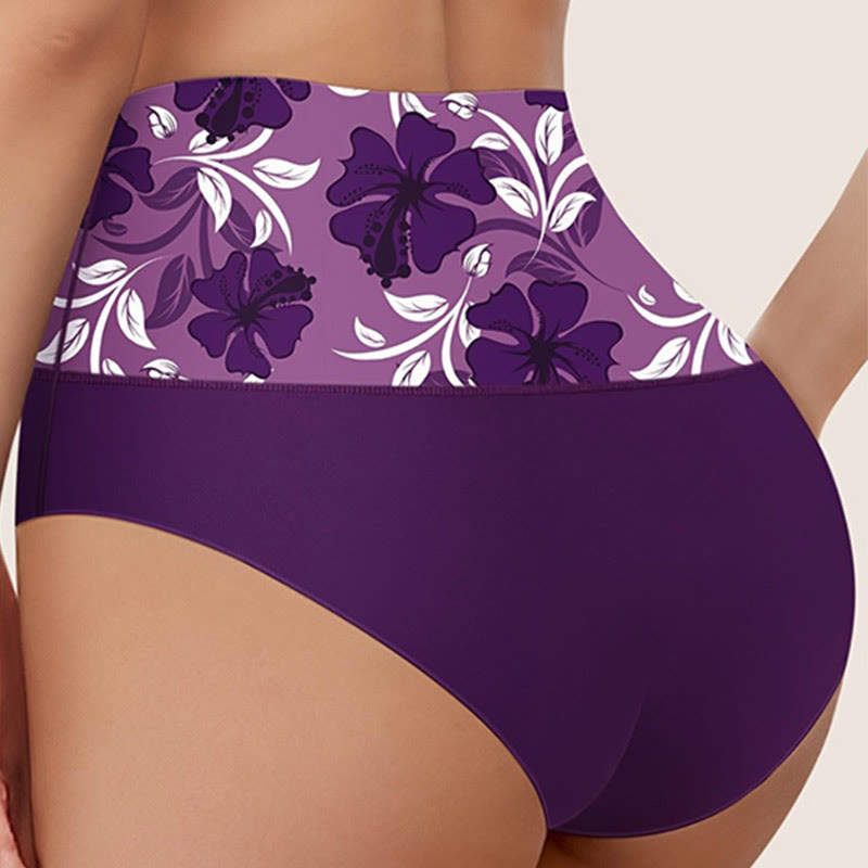 Culottes à fleurs de couleur unie (paquets de 3) - image 1