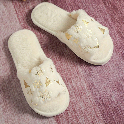 Chaussons ouverts grande taille - Beige - EU44-45 (U10-11) - image 3