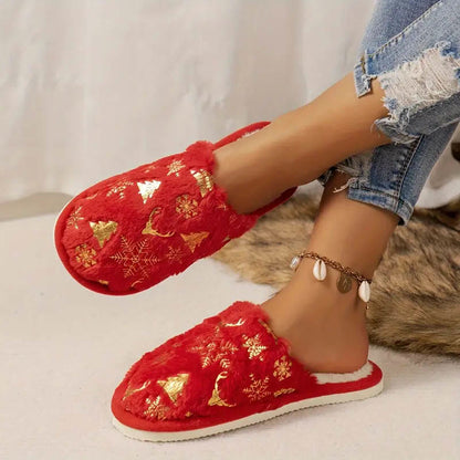 Chaussons sapin de Noël grande taille - image 2